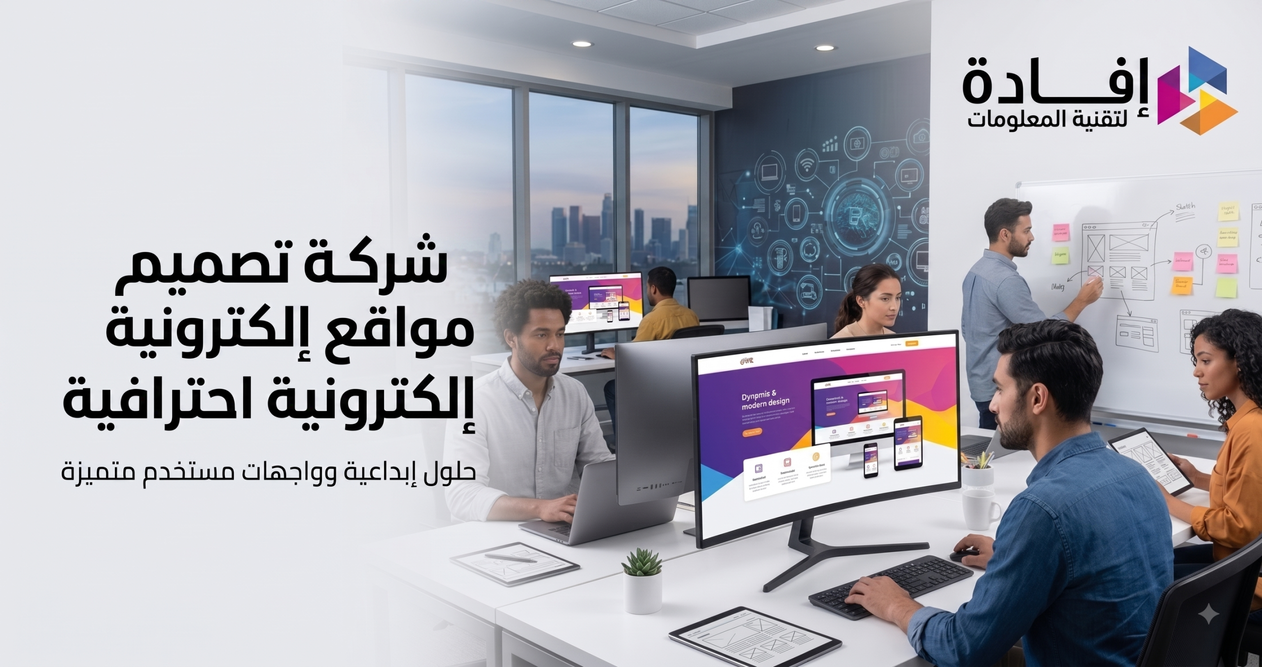 شركة تصميم مواقع الكترونية